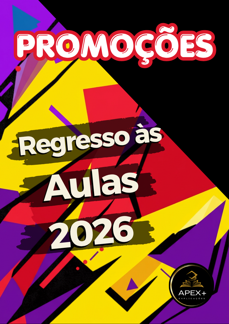 Cartaz promocional do novo ano letivo 2026/2027